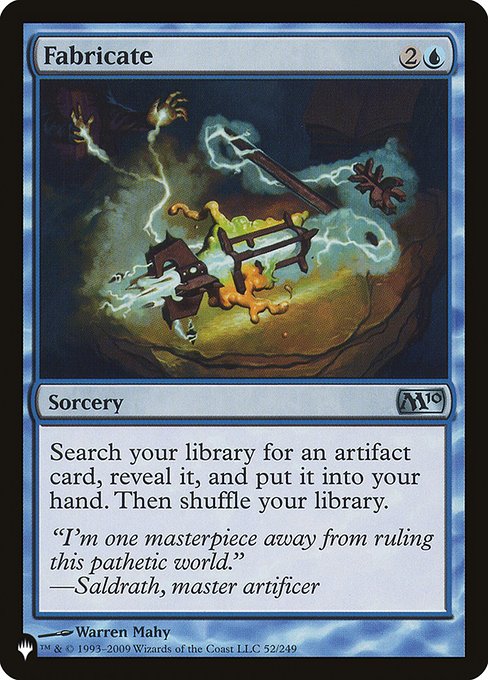 Fabricate (The List) Light Play