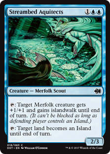 Streambed Aquitects (Duel Decks: Merfolk vs Goblins) Near Mint