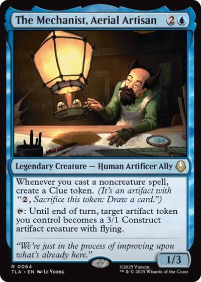 The Mechanist, Aerial Artisan (Avatar: The Last Airbender) Near Mint