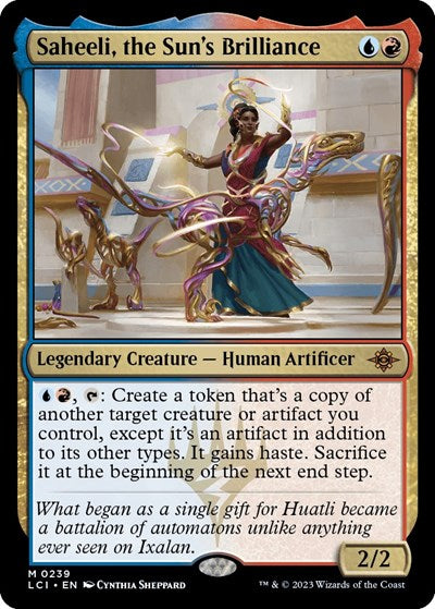 Saheeli, the Sun's Brilliance (The Lost Caverns of Ixalan) Light Play