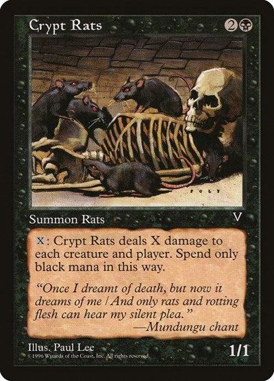 Crypt Rats (Visions) Light Play