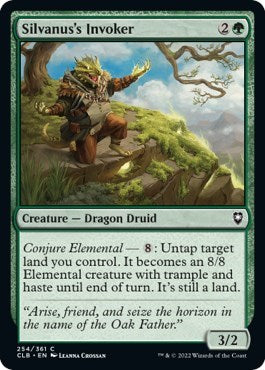 Silvanus's Invoker (Commander Legends: Battle for Baldur's Gate) Light Play Foil