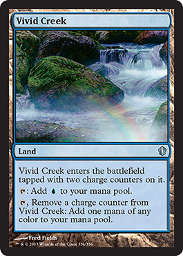 Vivid Creek (Commander 2013 Edition) Light Play
