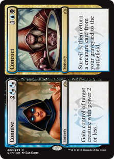 Connive Concoct (Guilds of Ravnica) Light Play Foil