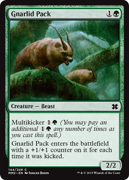Gnarlid Pack (Modern Masters 2015) Light Play Foil