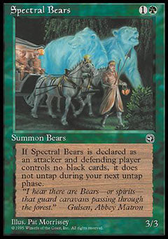 Spectral Bears (Homelands) Light Play