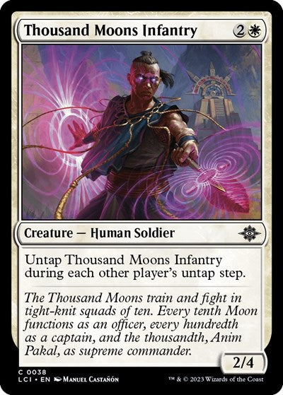Thousand Moons Infantry (The Lost Caverns of Ixalan) Near Mint