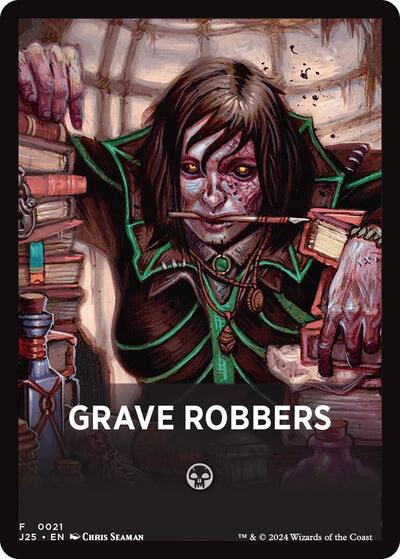 Grave Robbers Theme Card (Foundations Jumpstart) Near Mint
