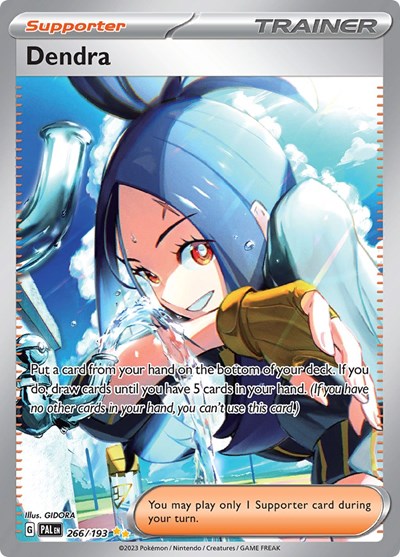 Dendra - 266 (SV02: Paldea Evolved) Near Mint Holofoil