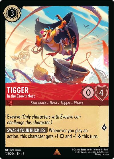 Tigger - In the Crow's Nest (Azurite Sea) Near Mint