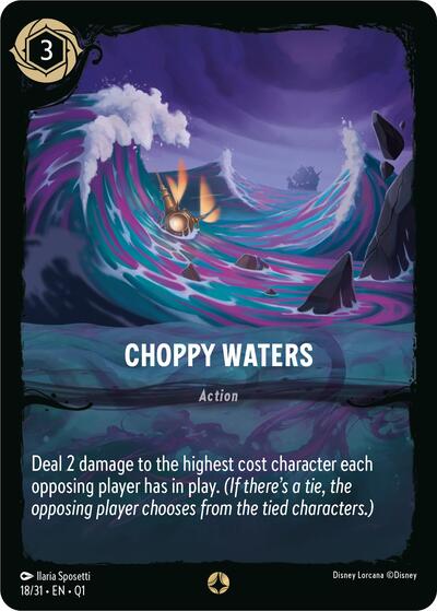 Choppy Waters (Illumineer's Quest: Deep Trouble) Near Mint