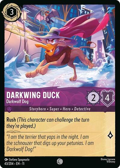 Darkwing Duck - Darkwolf Dog (Winterspell) Near Mint