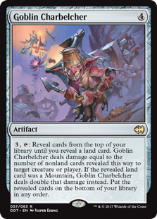 Goblin Charbelcher (Duel Decks: Merfolk vs Goblins) Light Play
