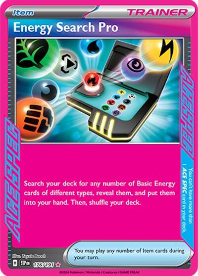 Energy Search Pro (SV08: Surging Sparks) Near Mint Holofoil