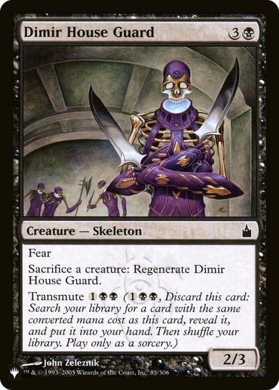 Dimir House Guard (The List) Near Mint