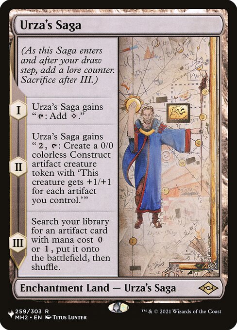 Urza's Saga (The List) Near Mint