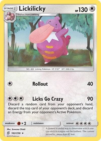 Lickilicky (SM - Unified Minds) Near Mint Reverse Holofoil