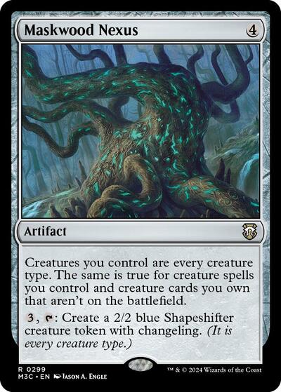 Maskwood Nexus (Commander: Modern Horizons 3) Light Play