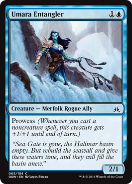 Umara Entangler (Oath of the Gatewatch) Light Play Foil
