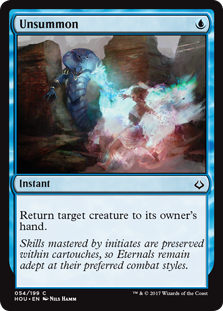 Unsummon (Hour of Devastation) Light Play Foil