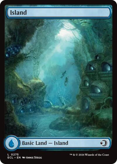 Island (0275) (Lorwyn Eclipsed) Near Mint