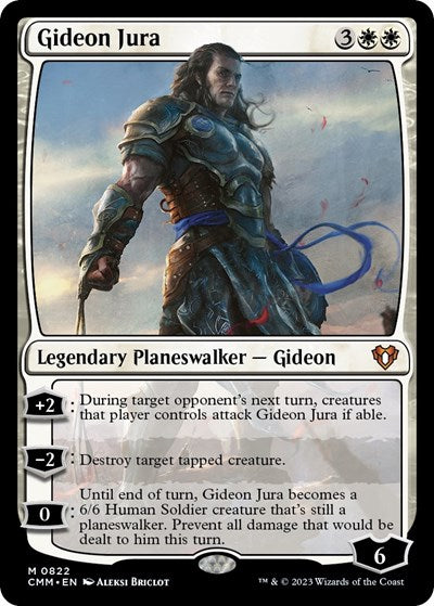 Gideon Jura (Commander Masters) Near Mint
