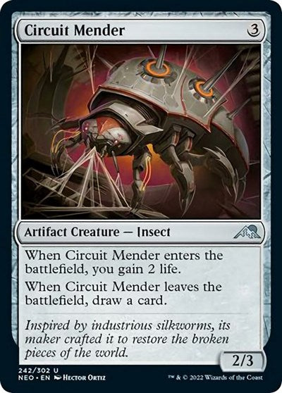 Circuit Mender (Kamigawa: Neon Dynasty) Light Play Foil