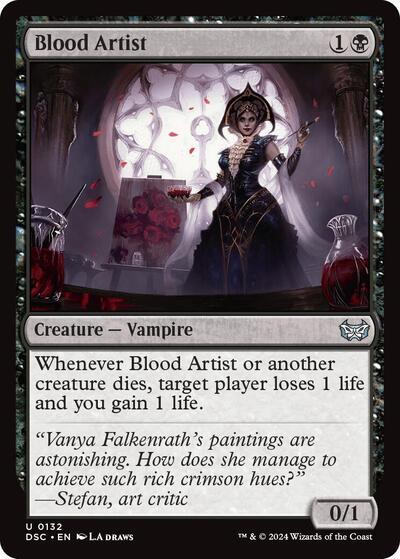 Blood Artist (Commander: Duskmourn: House of Horror) Near Mint