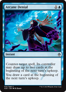 Arcane Denial (Masters 25) Light Play