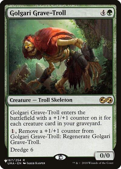 Golgari Grave-Troll (The List) Near Mint