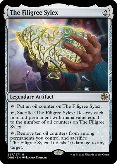 The Filigree Sylex (Phyrexia: All Will Be One) Light Play