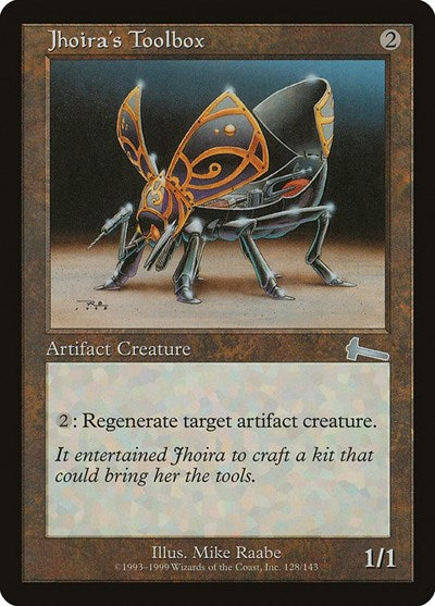 Jhoira's Toolbox (Urza's Legacy) Light Play