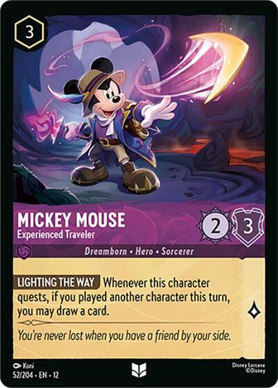 Mickey Mouse - Experienced Traveler (Wilds Unknown) Near Mint