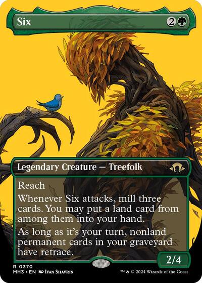 Six (Borderless) (Modern Horizons 3) Light Play