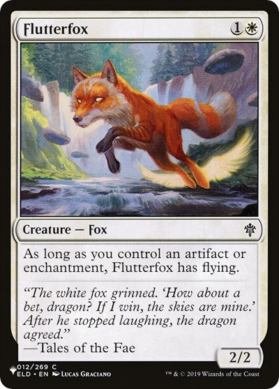 Flutterfox (The List) Light Play