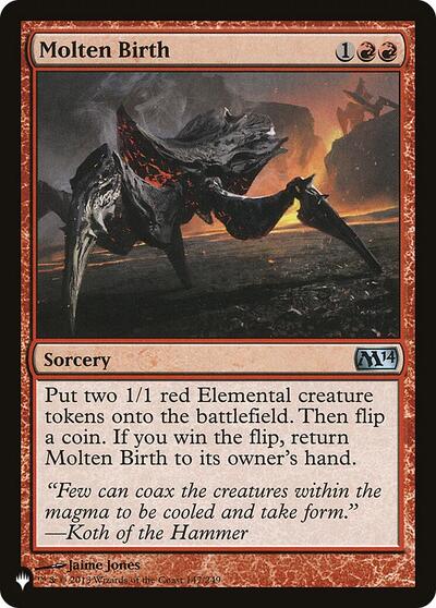 Molten Birth (The List) Near Mint