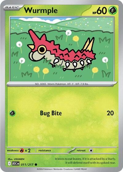 Wurmple (ME: Ascended Heroes) Near Mint