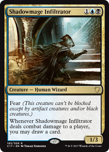 Shadowmage Infiltrator (Commander 2017) Light Play