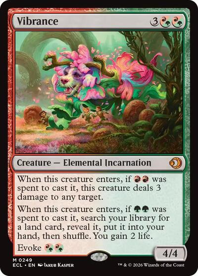 Vibrance (Lorwyn Eclipsed) Near Mint