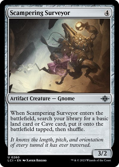 Scampering Surveyor (The Lost Caverns of Ixalan) Light Play
