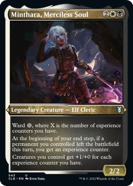 Minthara, Merciless Soul (Etched Foil) (Commander Legends: Battle for Baldur's Gate) Near Mint Foil