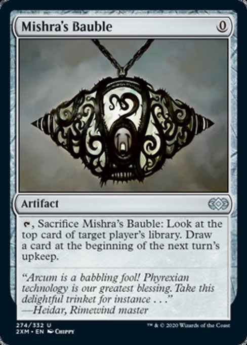 Mishra's Bauble (Double Masters) Light Play