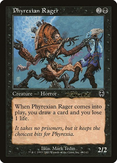 Phyrexian Rager (Promos: Media) Light Play
