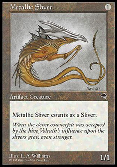 Metallic Sliver (Tempest) Light Play