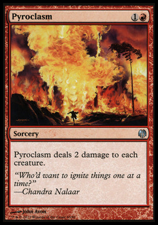 Pyroclasm (Duel Decks: Heroes vs Monsters) Light Play