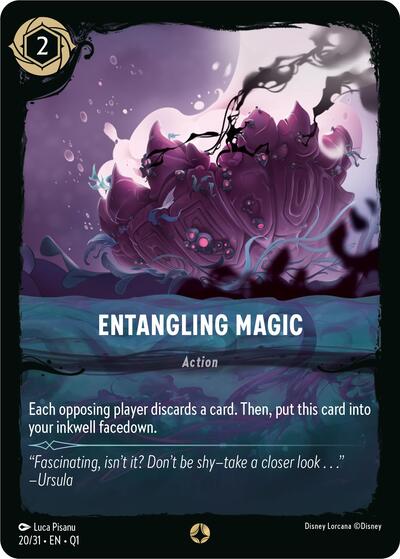 Entangling Magic (Illumineer's Quest: Deep Trouble) Near Mint