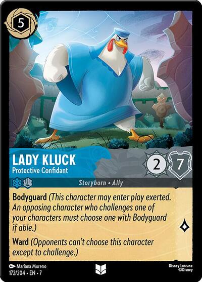 Lady Kluck - Protective Confidant (Archazia's Island) Near Mint