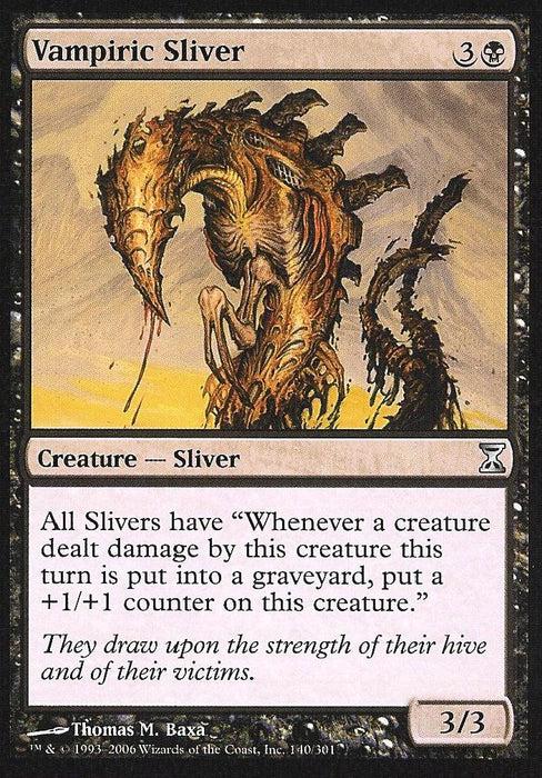 Vampiric Sliver (Time Spiral) Light Play