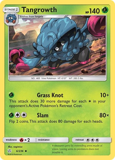 Tangrowth (SM - Cosmic Eclipse) Near Mint Reverse Holofoil