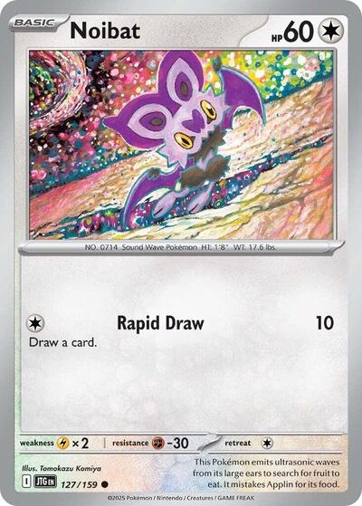 Noibat - 127 (SV09: Journey Together) Near Mint